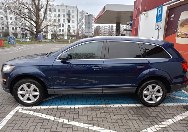 Audi Q7 cena 47500 przebieg: 231000, rok produkcji 2012 z Warszawa małe 254